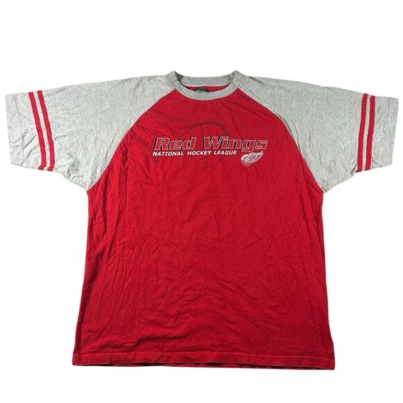 Vintage NHL Detroit Red Wings Graphic Shirt Men’s XL Pro Edge Red Y2K - Picture 2 of 11